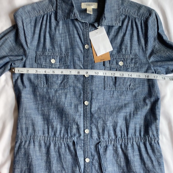 BNWT Lands End Canvas chambray dress - Picture 12 of 14